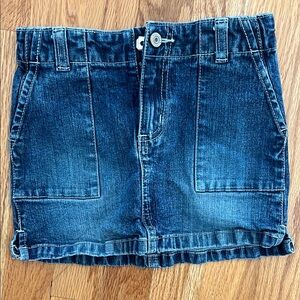 Gap kids denim skirt